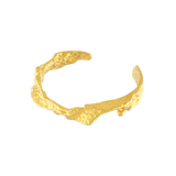 Courage Wasserfester Organisches Statement Cuff 18K-Vergoldung