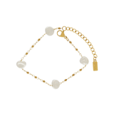 Joy Waterproof Ball & Pearl Bracelet 18K Gold Plating, Dansk Copenhagen