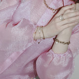Joy Waterproof Coin & Pearl Bracelet 18K Gold Plating, Dansk Copenhagen