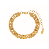 Courage Waterproof Chunky Link Bracelet 18K Gold Plating, Dansk Copenhagen