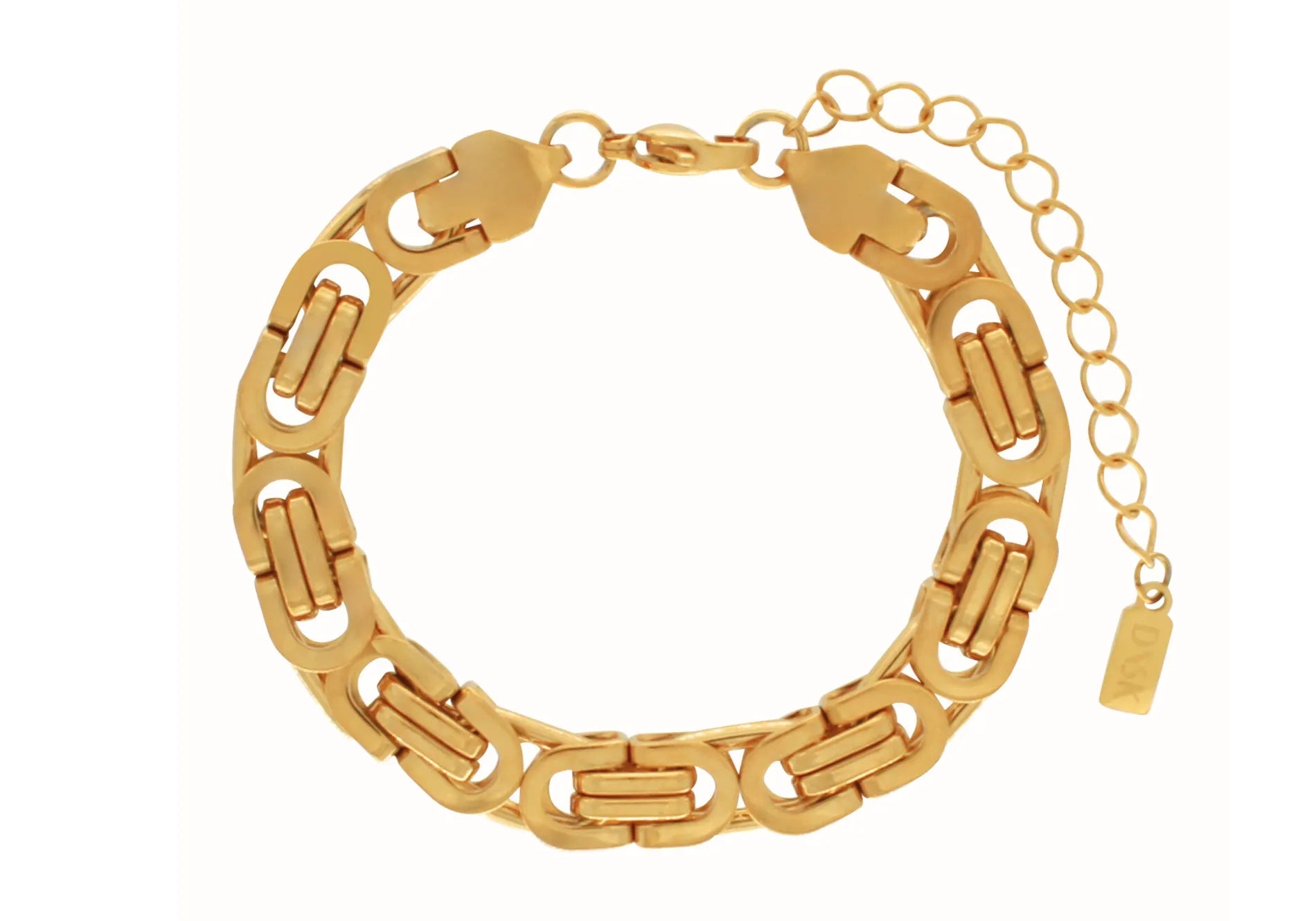 Courage Waterproof Chunky Link Armband 18K Verguld, Dansk Copenhagen