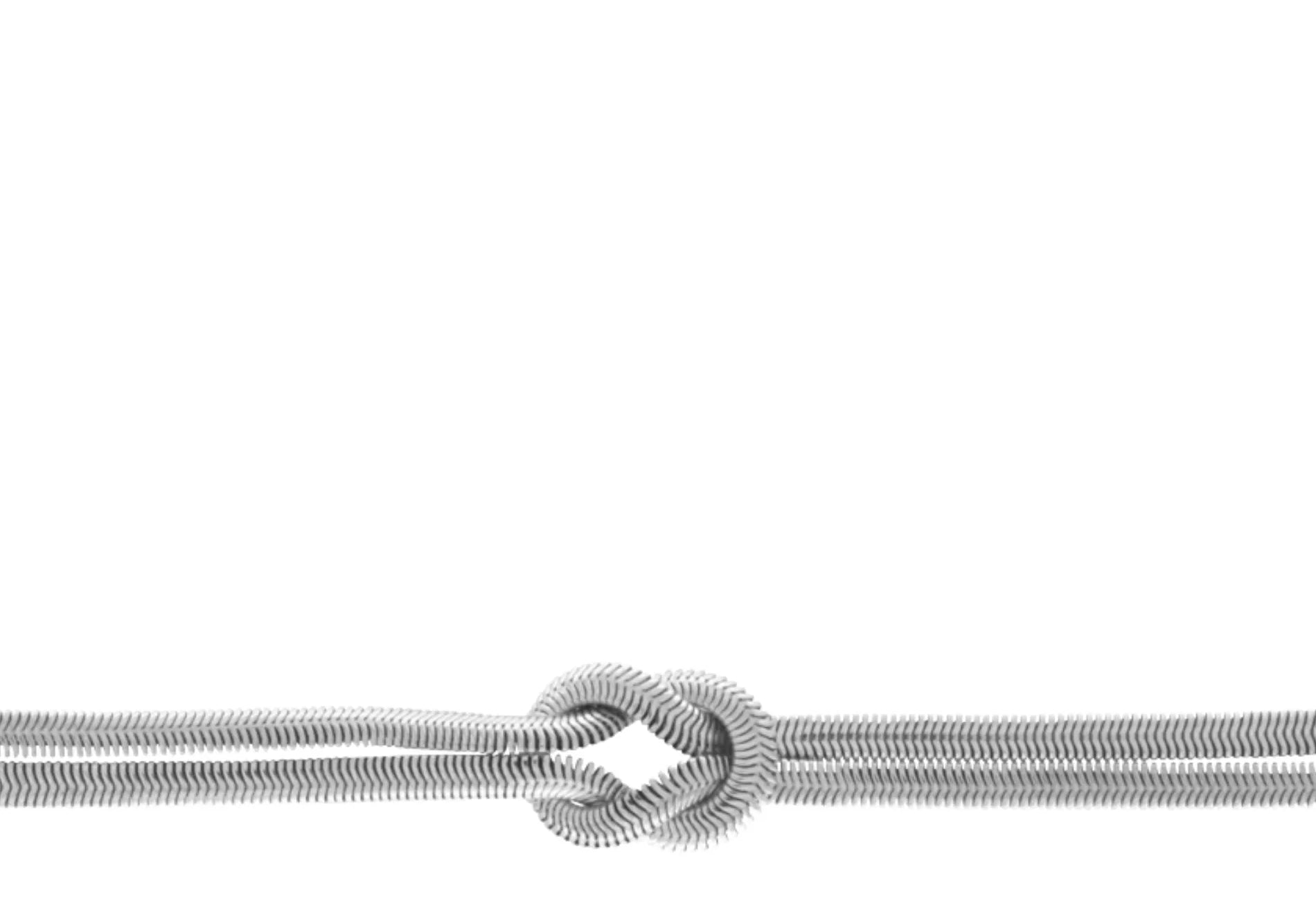 Passion  Vattentåliga Knot Herringbone Armband Silverplätering, Dansk Copenhagen