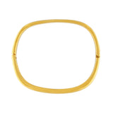 Passion Waterproof Square Cuff Bracciale placcato oro 18 carati