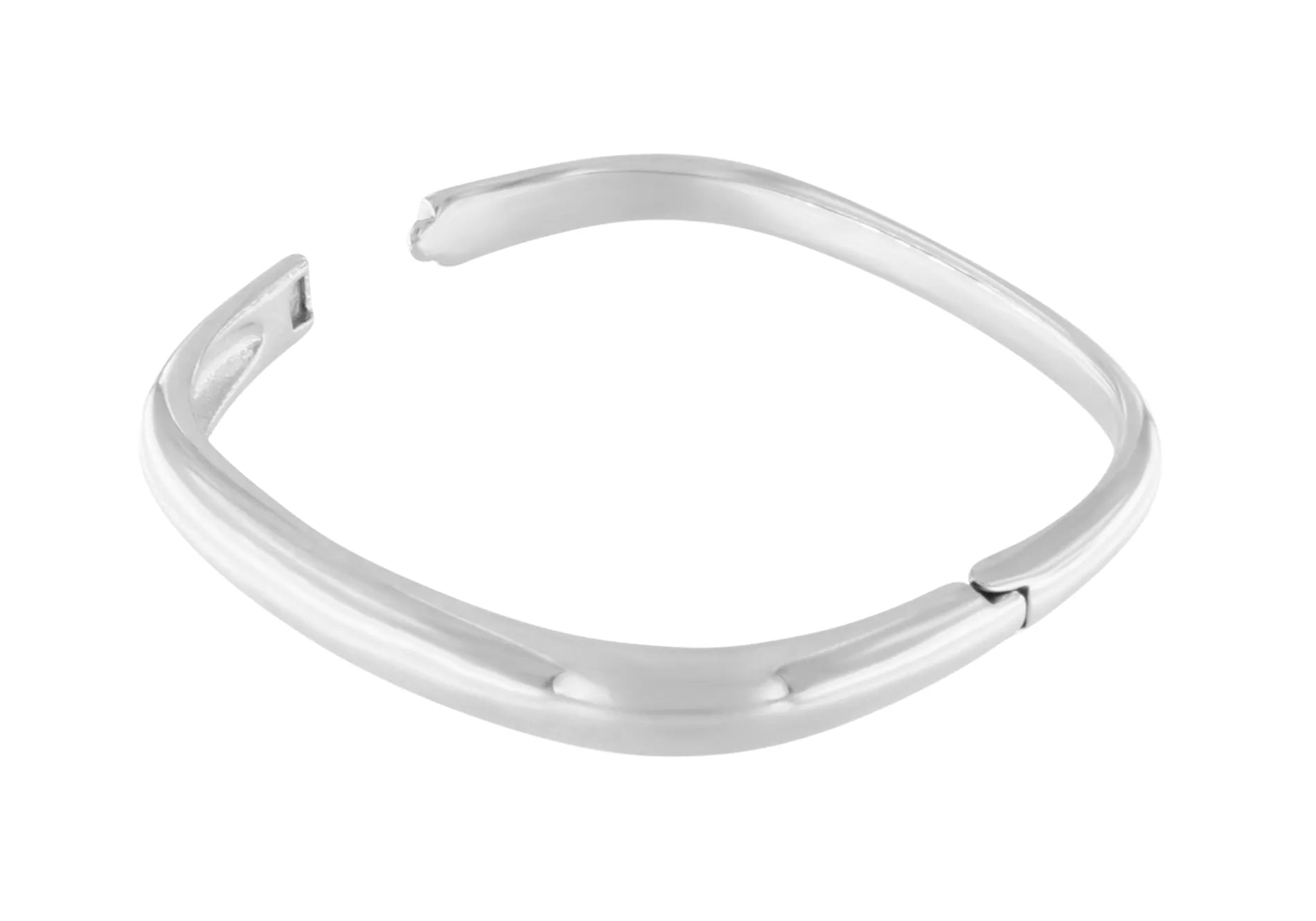 Passion Waterproof Square Cuff Bracelet plaqué argent, DNSK Copenhagen
