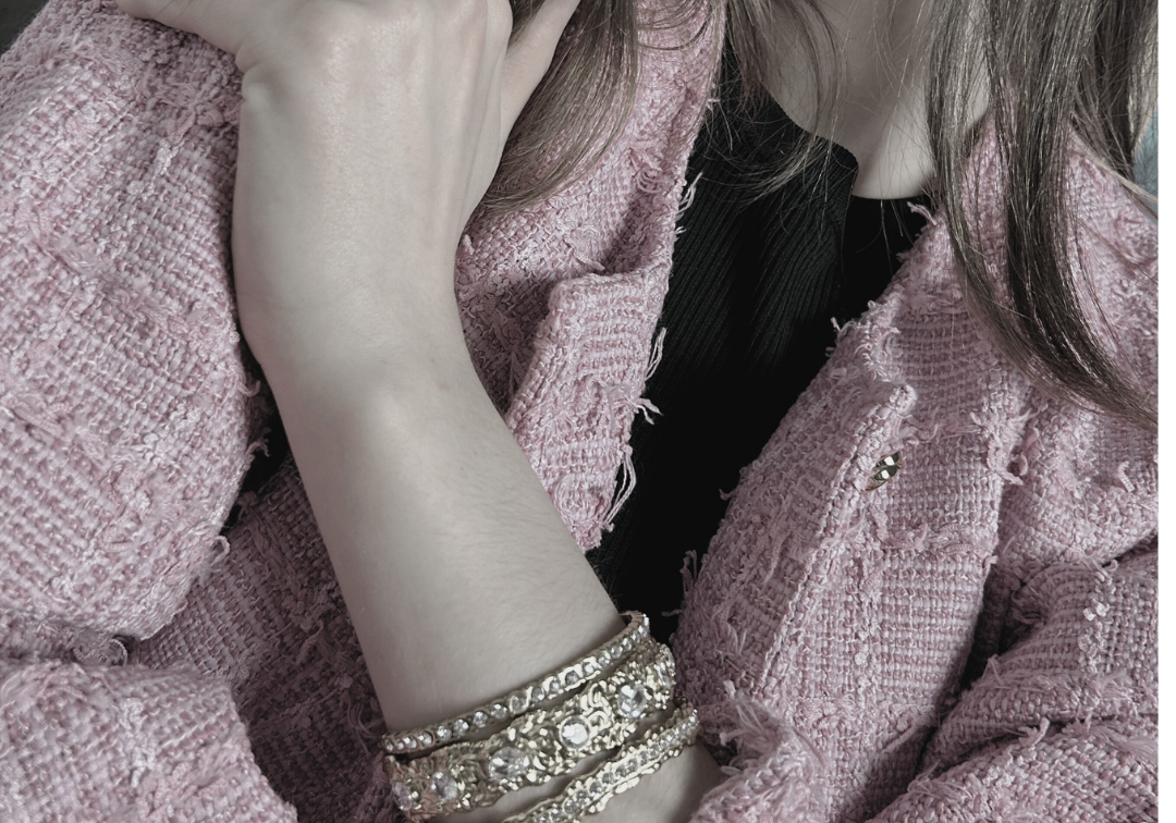 Joy Waterproof Chunky CZ Cuff Bracelet plaqué or 18K, DNSK Copenhagen