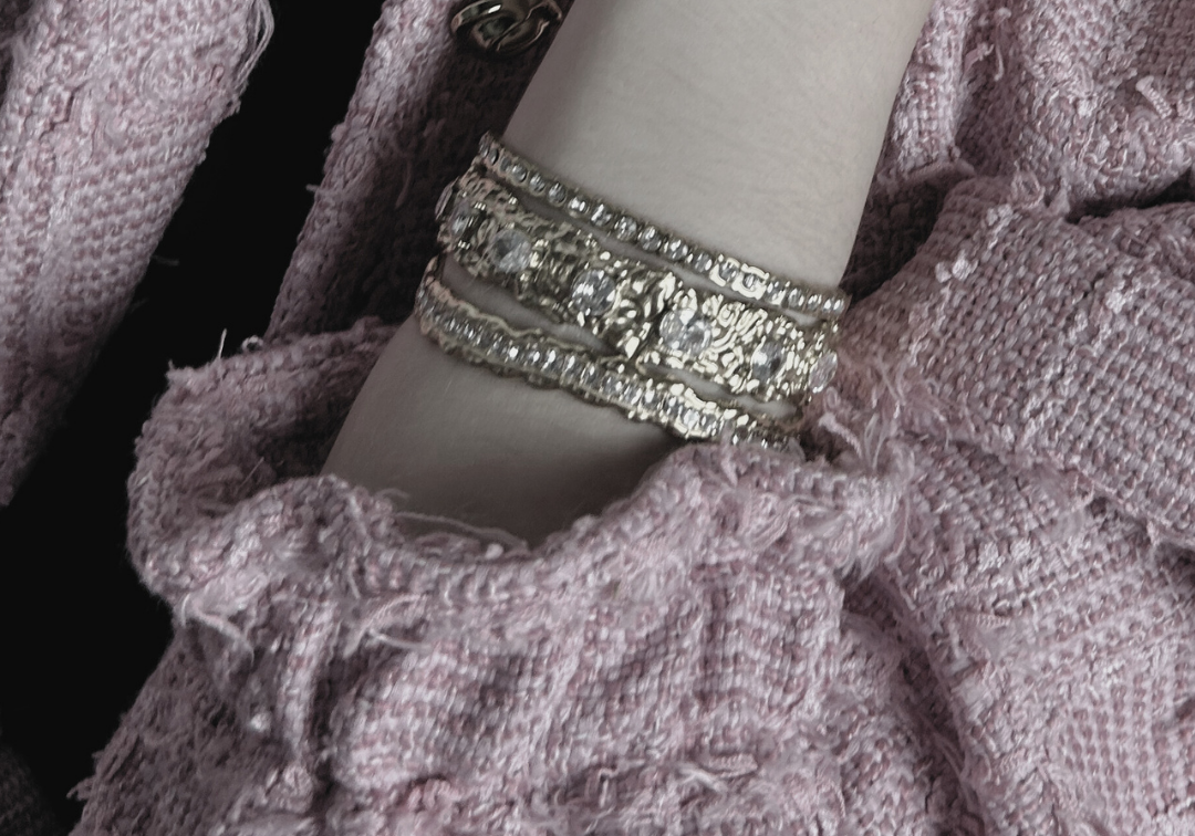 Joy Waterproof CZ Bio Bangle Plaquage or 18K, DNSK Copenhagen