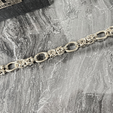 Courage Wasserfester  Gestricktes Ring-Armband 18K Goldplattierung