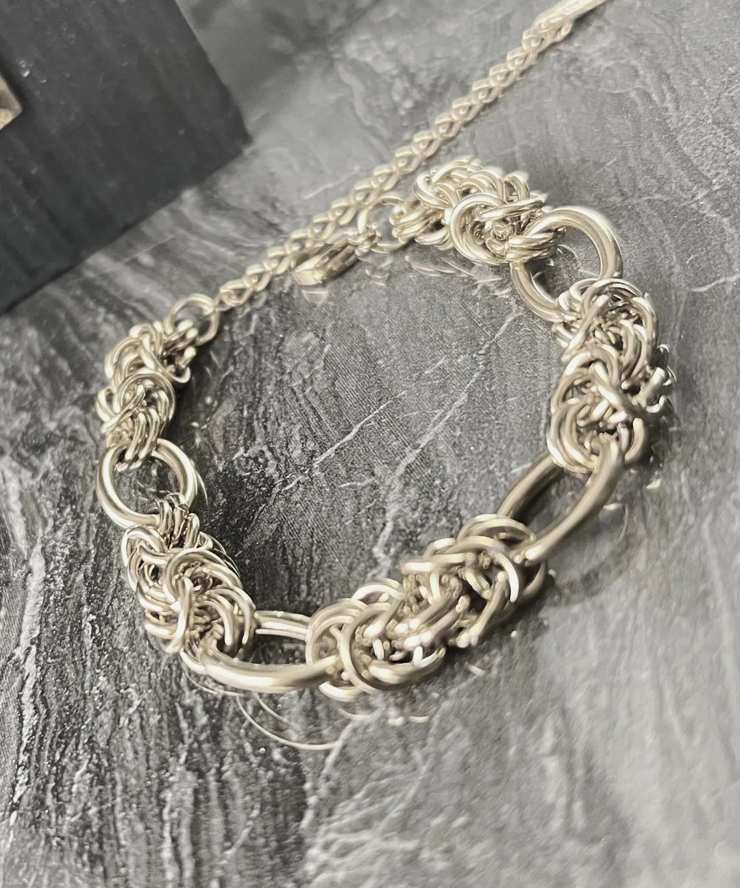 Courage Waterproof  Knitted Ring Bracelet 18K Gold Plating, DNSK Copenhagen