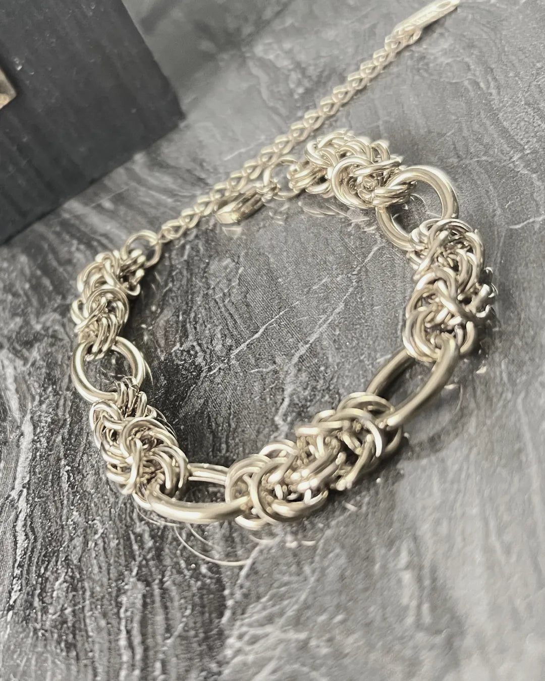 Courage Waterproof  Knitted Ring Bracelet 18K Gold Plating, DNSK Copenhagen