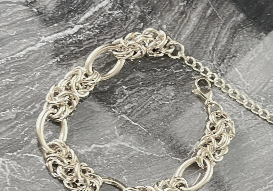 Courage Waterproof  Knitted Ring Bracelet 18K Gold Plating, DNSK Copenhagen