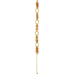 Courage Waterproof  Knitted Ring Bracelet 18K Gold Plating, DNSK Copenhagen