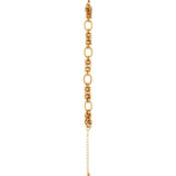 Courage Waterproof  Knitted Ring Bracelet 18K Gold Plating, DNSK Copenhagen