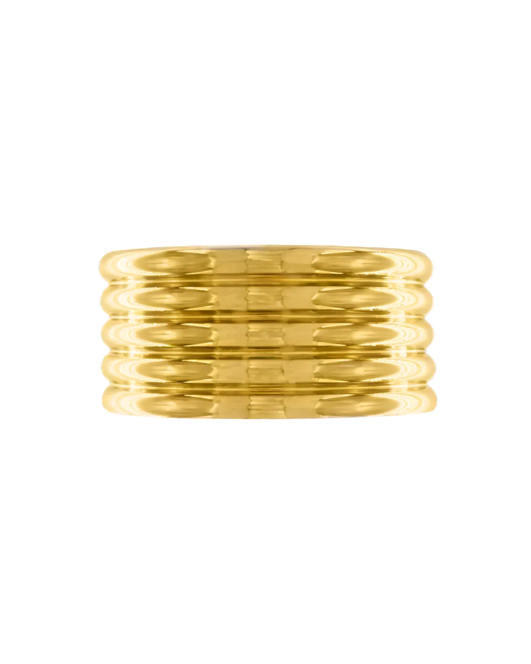 Courage Vandfast Flerrækket Cuff armbånd Armbånd 18K Guldbelagt Plating, DNSK Copenhagen