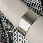 Courage Waterproof Courbe de déclaration Cuff Bracelet plaqué or 18K, DNSK Copenhagen