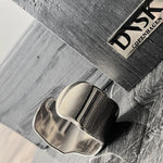 Courage Waterproof Courbe de déclaration Cuff Bracelet plaqué or 18K, DNSK Copenhagen