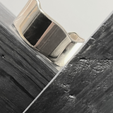 Courage Waterproof Courbe de déclaration Cuff Bracelet Plaqué Or 18K Plaqué