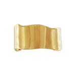 Courage Waterproof Courbe de déclaration Cuff Bracelet plaqué or 18K, DNSK Copenhagen
