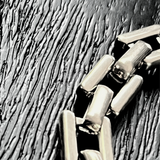 Passion Waterproof Square Link Bracelet 18K Gold Plating