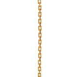 Passion Waterproof Square Link Bracelet 18K Gold Plating, DNSK Copenhagen