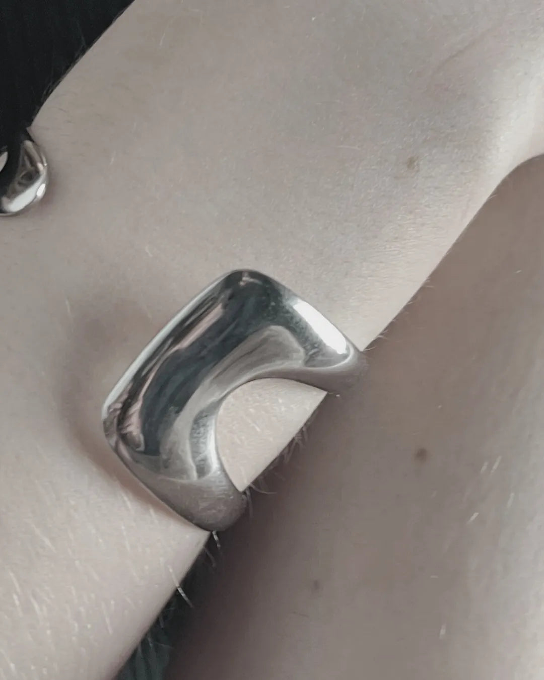 Passion Waterproof Open Cuff Bracelet Silver Plating, DNSK Copenhagen