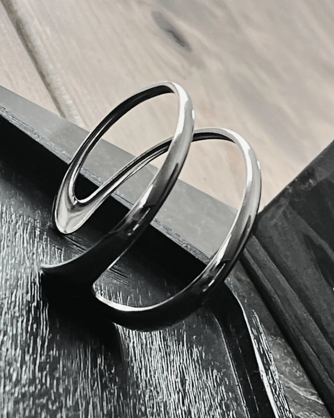 Passion Waterproof Open Cuff Bracelet Silver Plating, DNSK Copenhagen