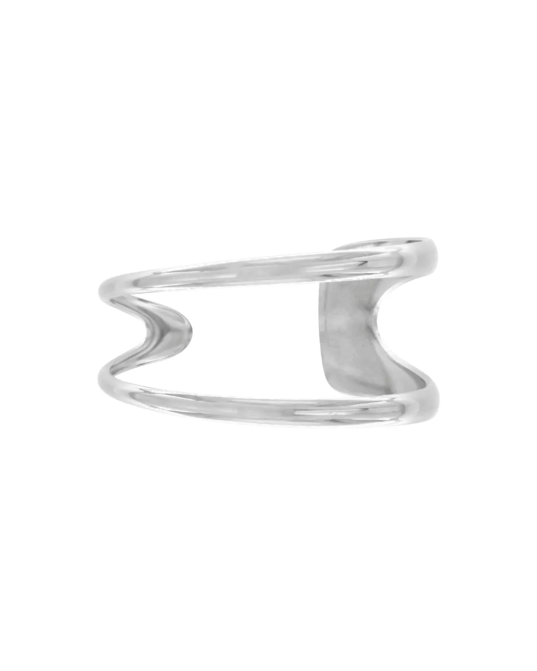Passion Waterproof Open Cuff Bracelet Silver Plating, DNSK Copenhagen