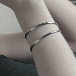 Passion Waterproof Open Cuff Bracelet 18K Gold Plating, DNSK Copenhagen