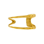 Passion Waterproof Open Cuff Bracelet 18K Gold Plating, DNSK Copenhagen