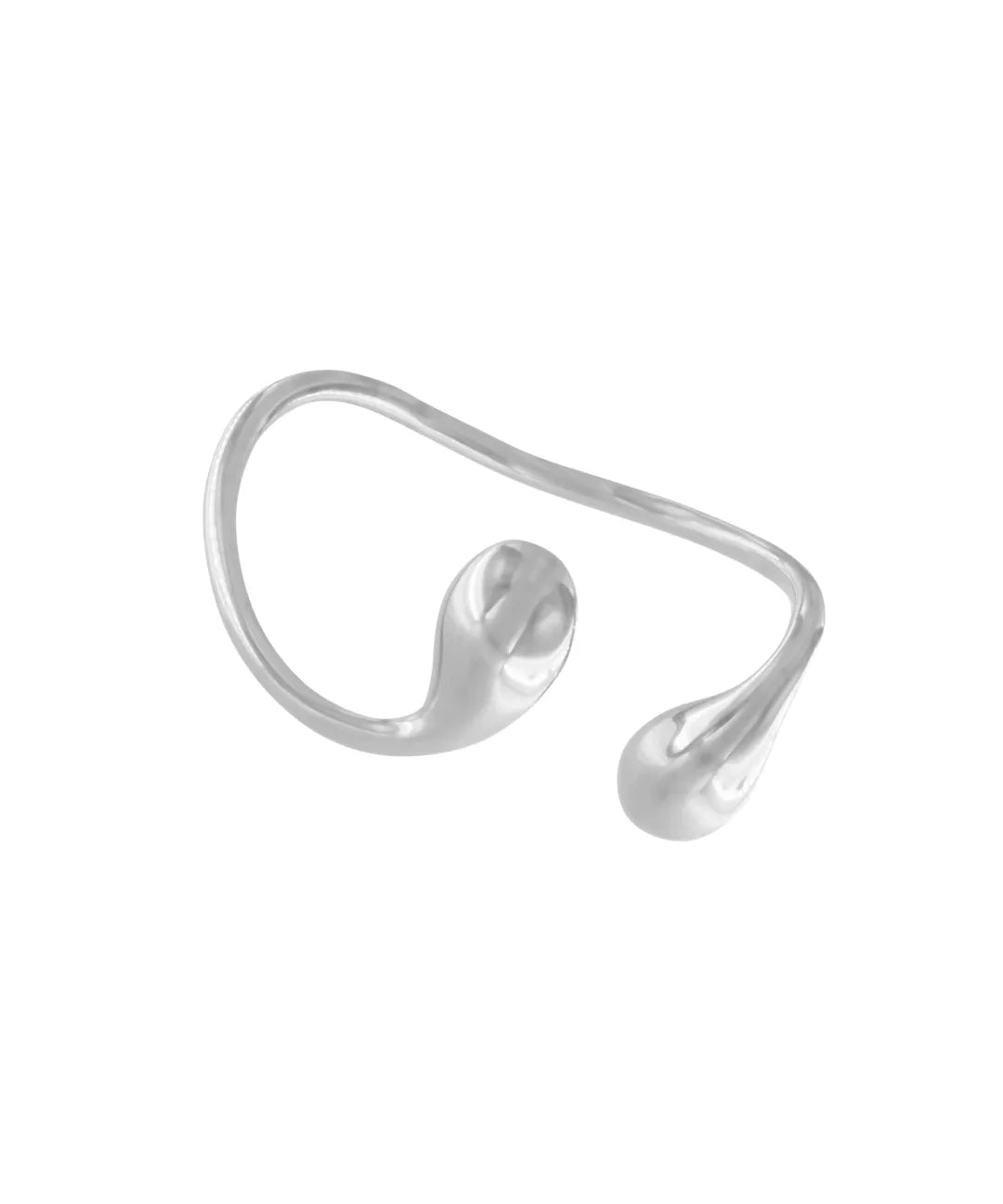 Passion Waterproof Drop Cuff Bracelet Silver Plating, DNSK Copenhagen