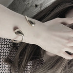 Passion Waterproof Drop Cuff Bracelet Silver Plating, DNSK Copenhagen