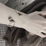 Passion Waterproof Drop Cuff Bracelet Silver Plating, DNSK Copenhagen