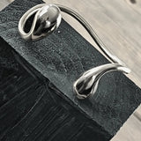 Passion Waterproof Drop Cuff Bracelet Silver Plating, DNSK Copenhagen
