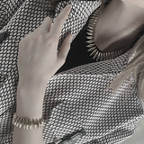 Passion Waterproof Statement Bracelet Silver Plating