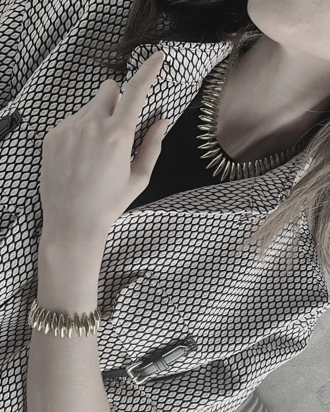 Passion Waterproof Statement Bracelet Silver Plating, DNSK Copenhagen