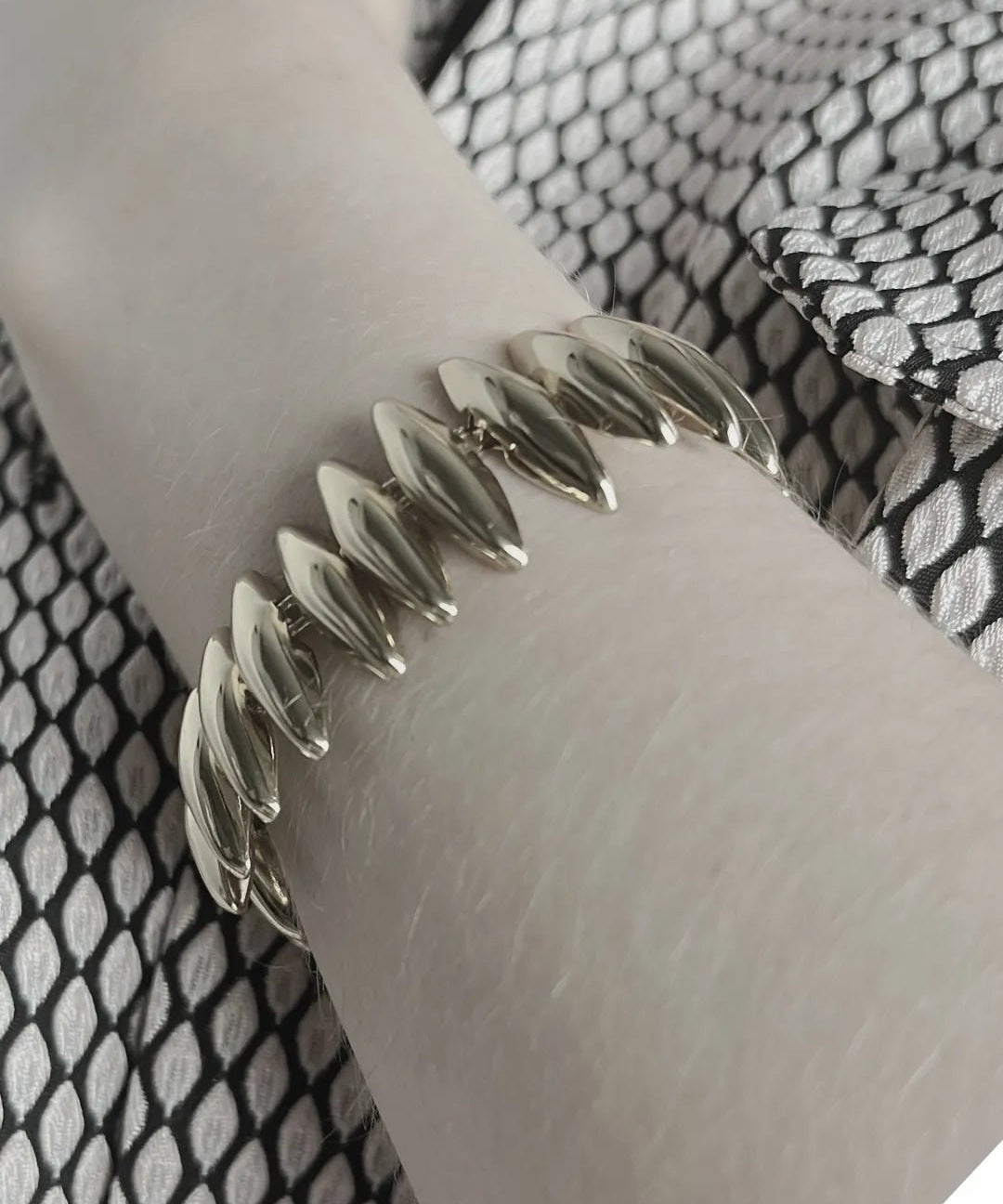 Passion Waterproof Statement Bracelet Silver PlatingDNSK Copenhagen