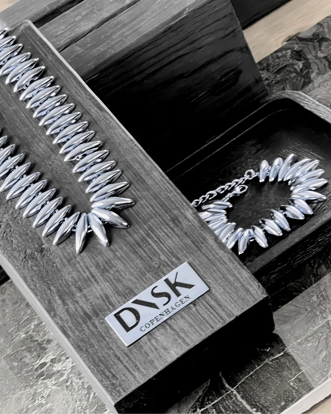 Passion Waterproof Statement Bracelet Silver Plating, DNSK Copenhagen