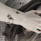 Passion Waterproof Drop Cuff Bracelet 18K Gold Plating Plating, DNSK Copenhagen