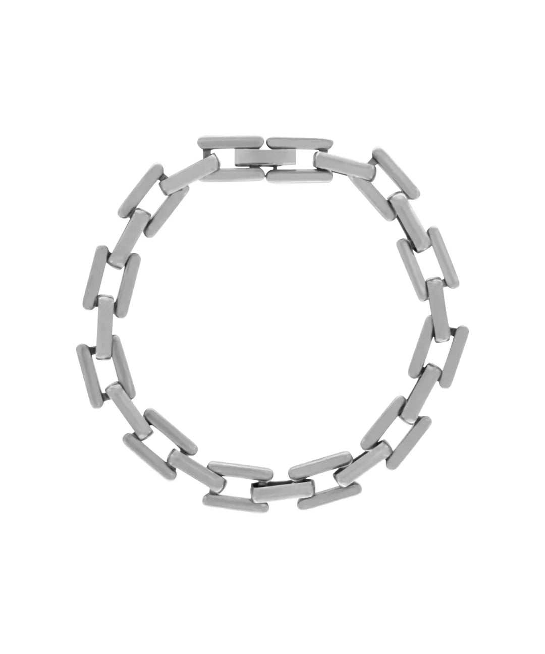 Passion Waterproof Square Link Bracelet Silver Plating, DNSK Copenhagen