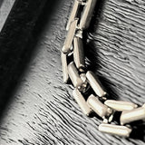 Passion Waterproof Square Link Bracelet Silver Plating, DNSK Copenhagen