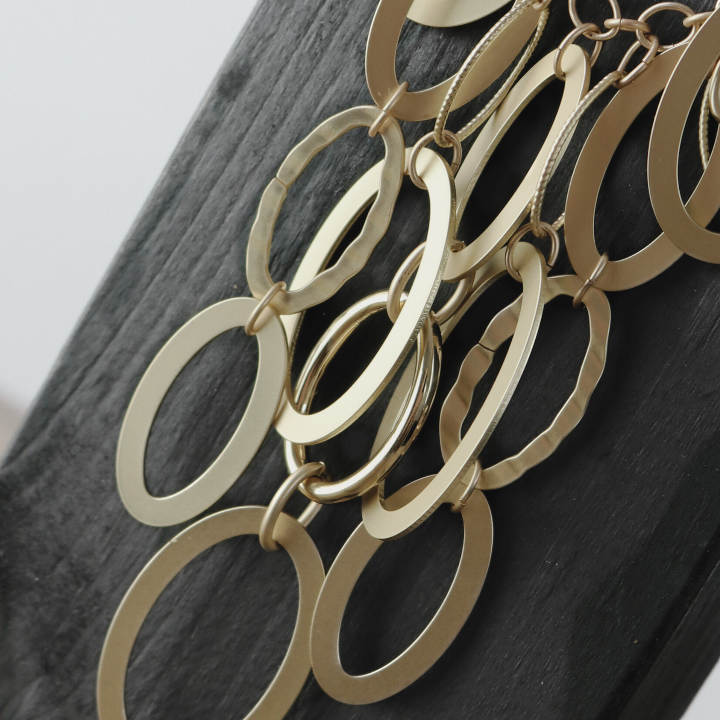 Alaya Adjustable Multi Rings Necklace Gold Plating I Dansk Copenhagen