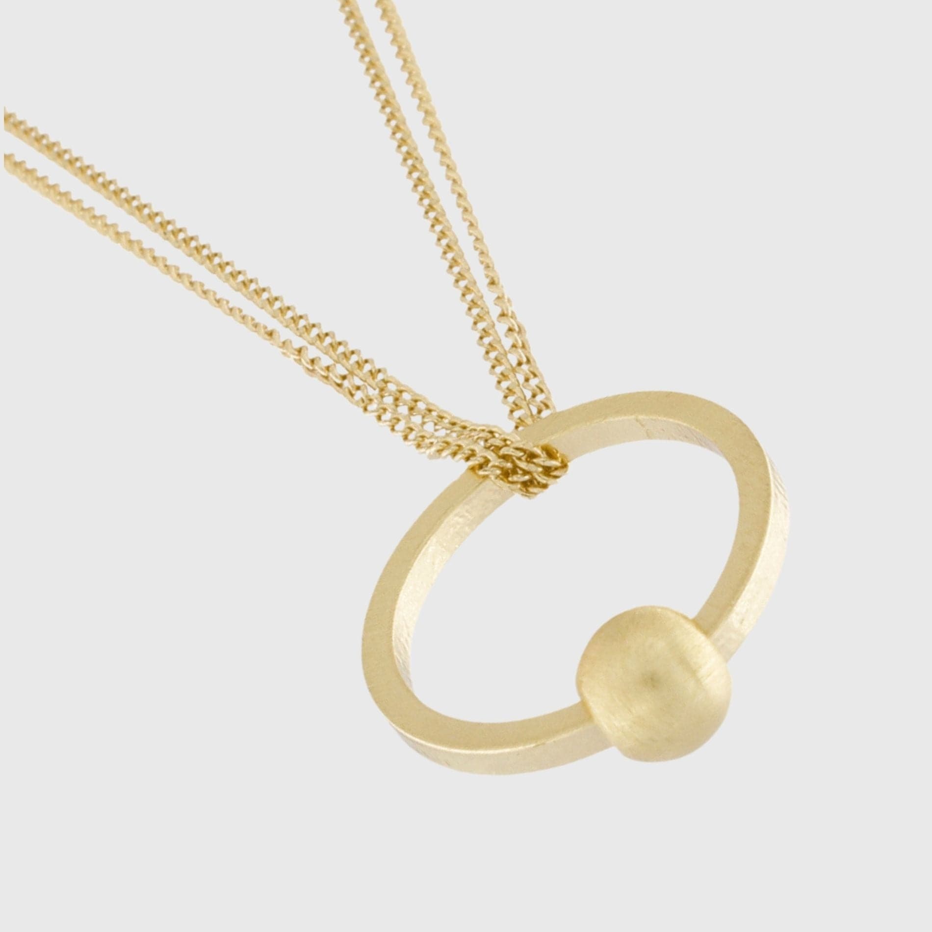 Tabitha Adjustable Multi Ball Necklace Gold Plating I Dansk Copenhagen
