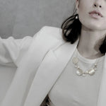 Vanity Short Dot Necklace Gold Plating -DNSK Copenhagen