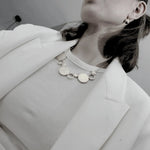 Vanity Short Dot Necklace Gold Plating -DNSK Copenhagen