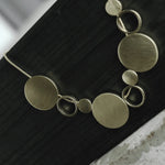 Vanity Short Dot Necklace Gold Plating -DNSK Copenhagen
