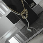 Audrey IN:STORE Short Statement Pearl Mix Necklace Gold Plating -DNSK Copenhagen