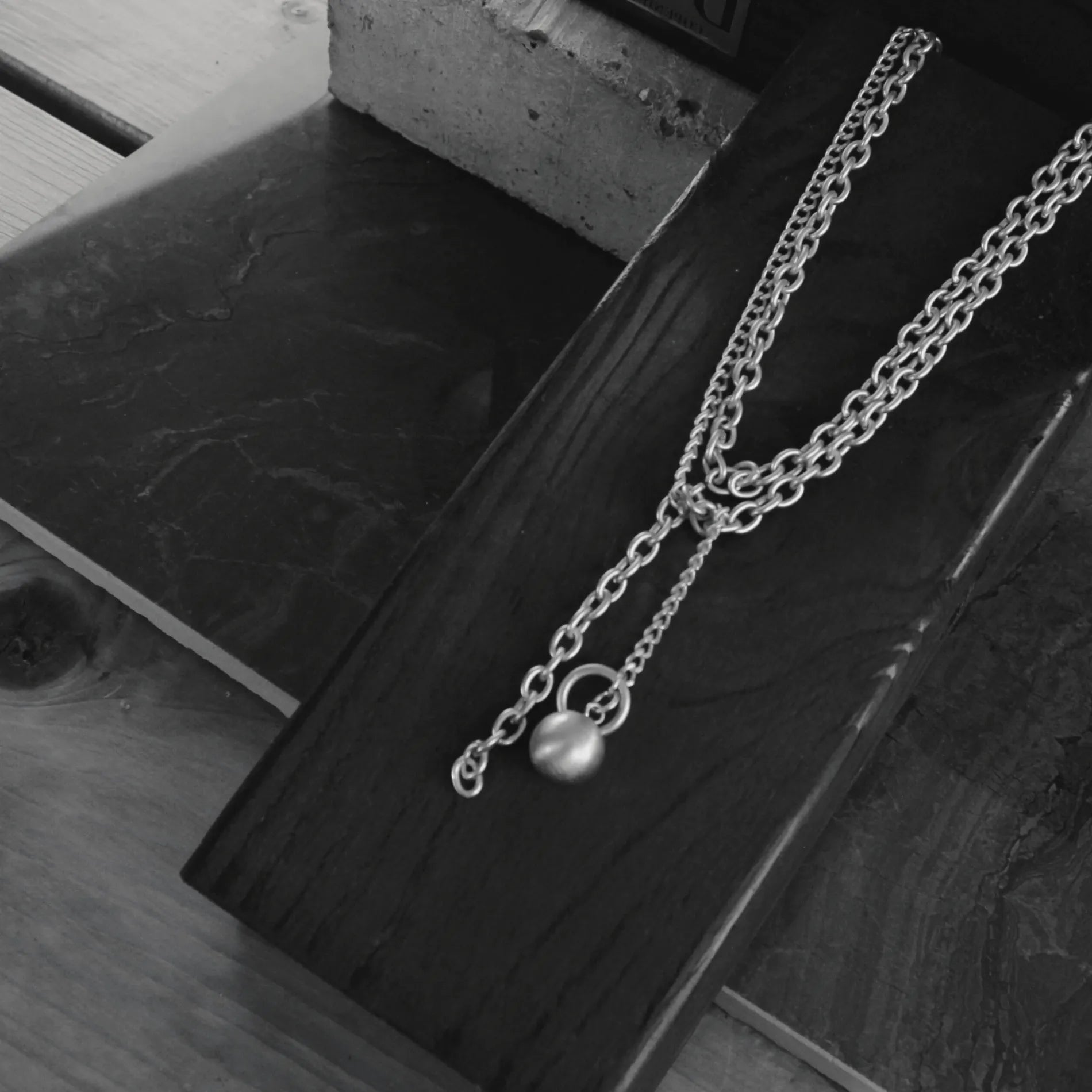 Tabitha IN:STORE Short Link Chain Mix Necklace Silver PlatingDNSK Copenhagen