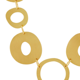 Alaya IN:STORE Short Organic Circle Necklace Gold Plating V2
