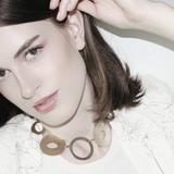 Alaya IN:STORE Short Organic Circle Necklace Gold Plating V2