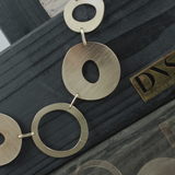 Alaya IN:STORE Short Organic Circle Necklace Gold Plating V2