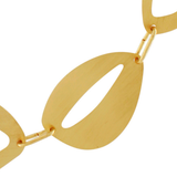 Alaya IN:STORE Kurze asymmetrische Halskette Vergoldung